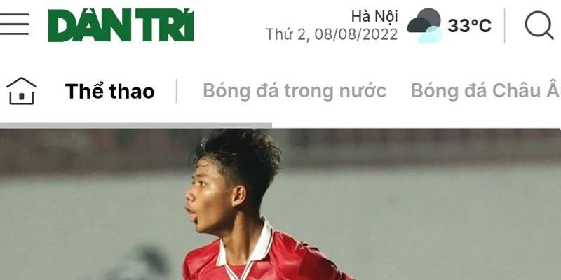 Dân trí trang báo thể thao điện tử mới nhất