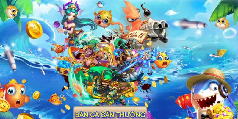 Giao diện game với vô vàn màu sắc