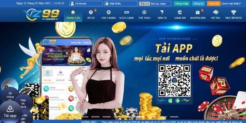 Vz99 casino dễ dàng chinh phục lòng tin của nhiều anh em