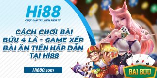 Cách chơi Bài Bửu 4 lá