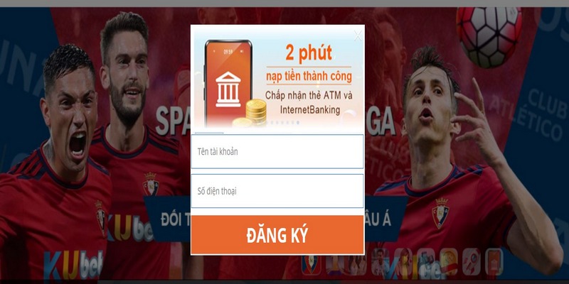 Cần điền đầy đủ thông tin khi tạo tài khoản ku casino ku77.win